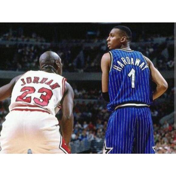 Penny Hardaway (Orlando)-(Blue)-(Jersey)-(Size:XL)-$100.00 - Picture 8 of 9